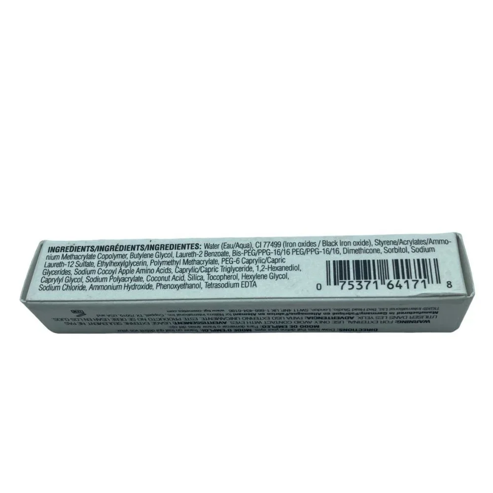 New Tigi Non-smudging Patent Shine Liquid‎ Makeup Eyeliner Shade 7094 Black